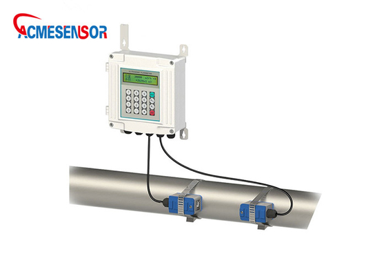 Le relais ultrasonique fixé au mur du compteur de débit de Digital DN80-DN200 4-20mA alarme le capteur ultrasonique de profondeur