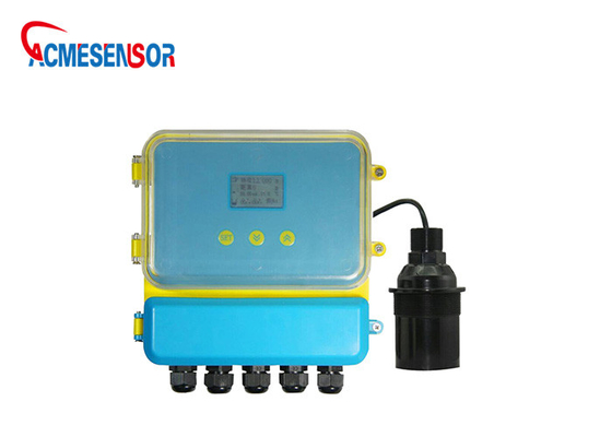 Type fendu mètre ultrasonique 10m de niveau d'eau d'émetteur ultrasonique de capteur